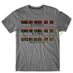 Remera Volver al Futuro - Panel de circuitos del tiempo [S291]