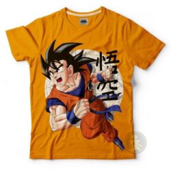 Remera Dragon Ball - Goku con logo "Go" [RU281]