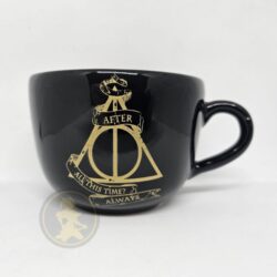 Tazón negro Harry Potter - Reliquias de la Muerte