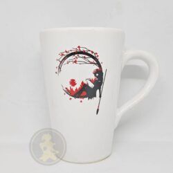 Taza alta blanca - Ghibli: Mononoke Hime