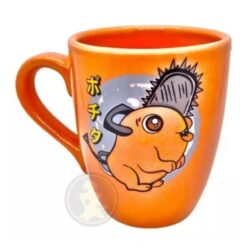 Taza cónica naranja - Chainsaw-man: Pochita