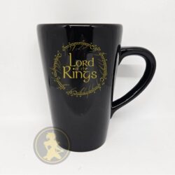 Taza alta negra - Lord Of The Ring