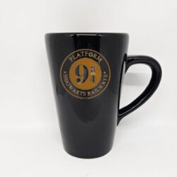 Taza alta negra - Harry Potter: Plataforma 9 3/4