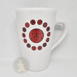 Taza alta blanca - Naruto: Sharingan