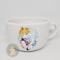 Tazón blanco Sailor Moon - Serena de perfil