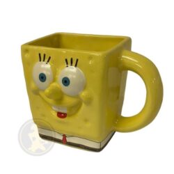 Taza 3D cuadrada - Bob Esponja
