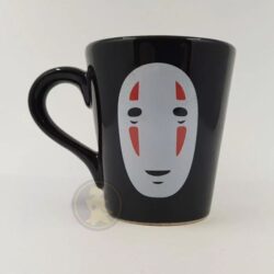Taza cónica negra El viaje de Chihiro - Sin cara