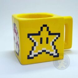 Taza 3D Cuadrada - Mario Bros.