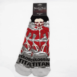 Medias soquetes - Attack On Titan - Escudo legión y Titan colosal