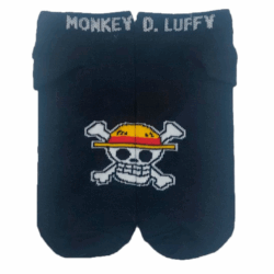 Medias soquetes - One Piece - Calavera Luffy