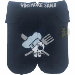 Medias soquetes - One Piece - Calavera Sanji