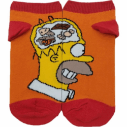 Medias soquetes - Simpsons - Cerebro Homero