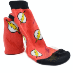 Medias soquetes - DC - Flash Logo