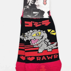 Medias soquetes - Godzilla - Chibi Rawr