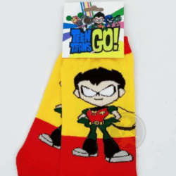 Medias soquetes - Teen Titans - Robin