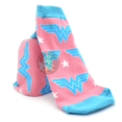 Medias soquetes - DC - Wonder Woman Rosa