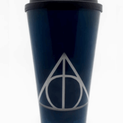 Vaso plástico con tapa - Harry Potter - Reliquias