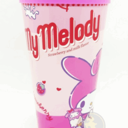 Vaso plástico con tapa - Sanrio - My Melody