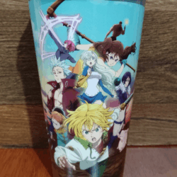 Vaso plástico con tapa - Seven Deadly Sins