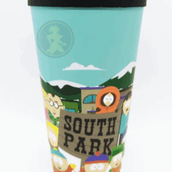 Vaso plástico con tapa - South Park