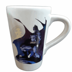 Taza alta blanca - Batman