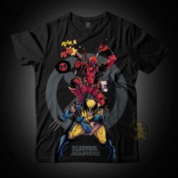 Remera Deadpool VS. Wolverine (RC 345)