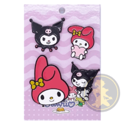 Prendedores - Sanrio - My Melody y Kuromi