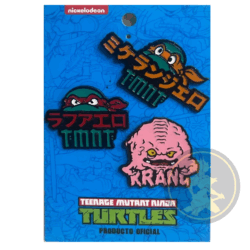 Prendedores - Tortugas Ninja - Miguelangel, Rafael y Krang