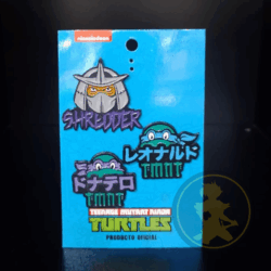 Prendedores - Tortugas Ninja - Shredder, Leonardo y Donatelo