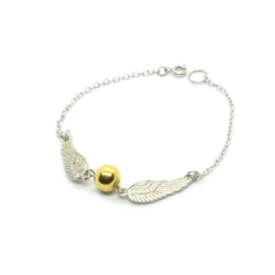 Pulsera Harry Potter - Snitch dorada