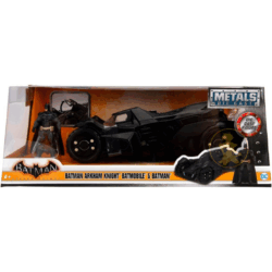 Batimóvil Arkham Knight con figura de Batman