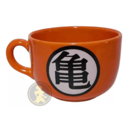 Tazón naranja Dragon Ball - logo Kame