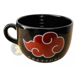 Tazón negro - Naruto - Akatsuki nube