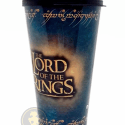 Vaso plástico con tapa The Lord of the Ring