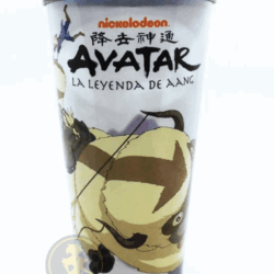 Vaso plástico con tapa Avatar