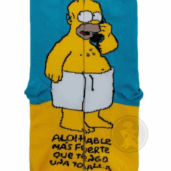 Medias largas - Simpsons - Homero toalla