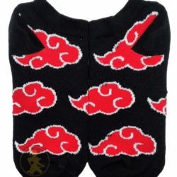 Medias soquetes Naruto - Nubes Akatsuki