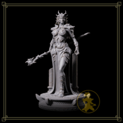 Miniatura de resina Dragon Blade - Medora