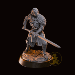 Figura de resina Dindrane Grail Heroine