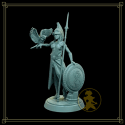 Figura de resina Eudora - The Shieldmaiden
