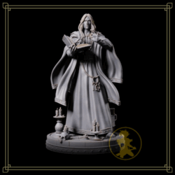 Miniatura de resina Dragon Blade - Andiel