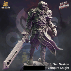 Figura de resina Bound in the Bloodmoon - Ser Gaston-Vapire Knight