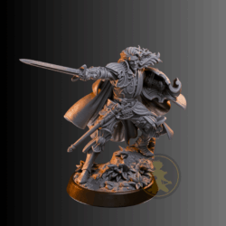 Figura de resina Lancelot of the Lake