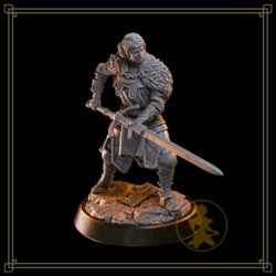 Figura de resina Lancelot of the Lake