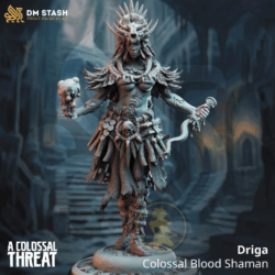 Figura de resina Driga - Colossal Blood Shaman