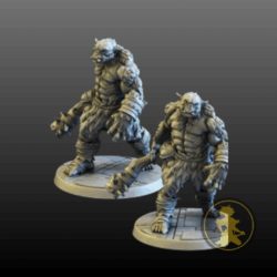 Figura de resina - Ogro
