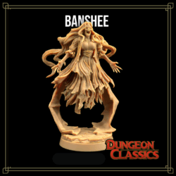 Figura de resina Dungeon Classic - Banshee
