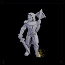 Figura de resina Dark Elf Scout - Ballestero