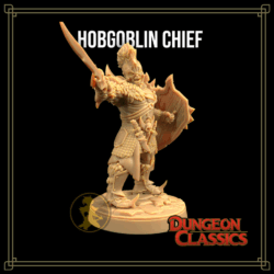 Figura de resina Dungeon Classic - Hobgoblin Chief