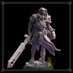 Figura de resina Bound in the Bloodmoon - Ser Gaston-Vapire Knight